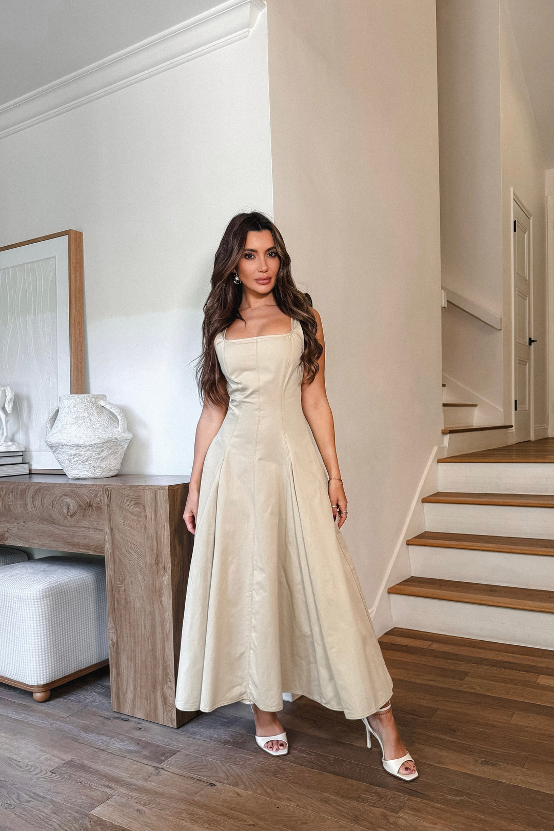 Valerie Denim Maxi Dress