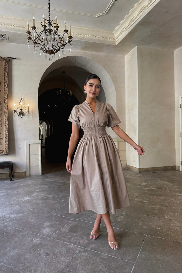 Johnny Zipper Maxi Dress