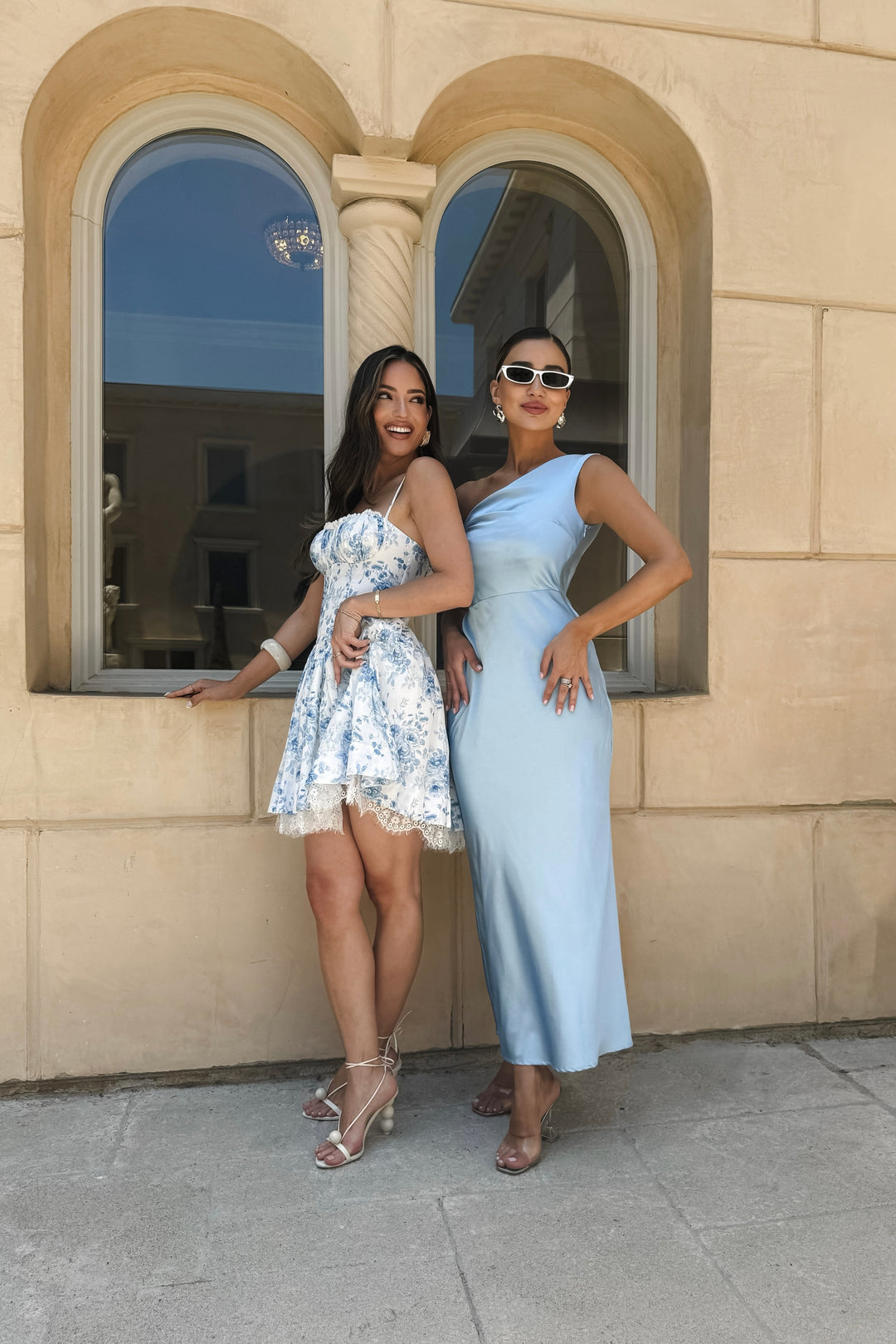 Andy Satin Off Shoulder Dress