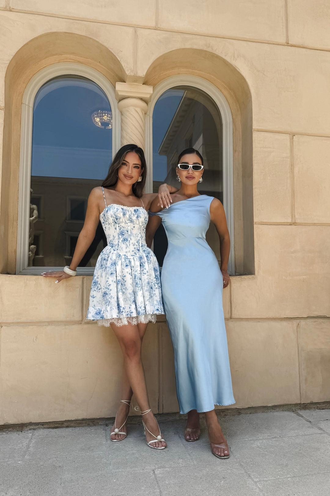 Andy Satin Off Shoulder Dress