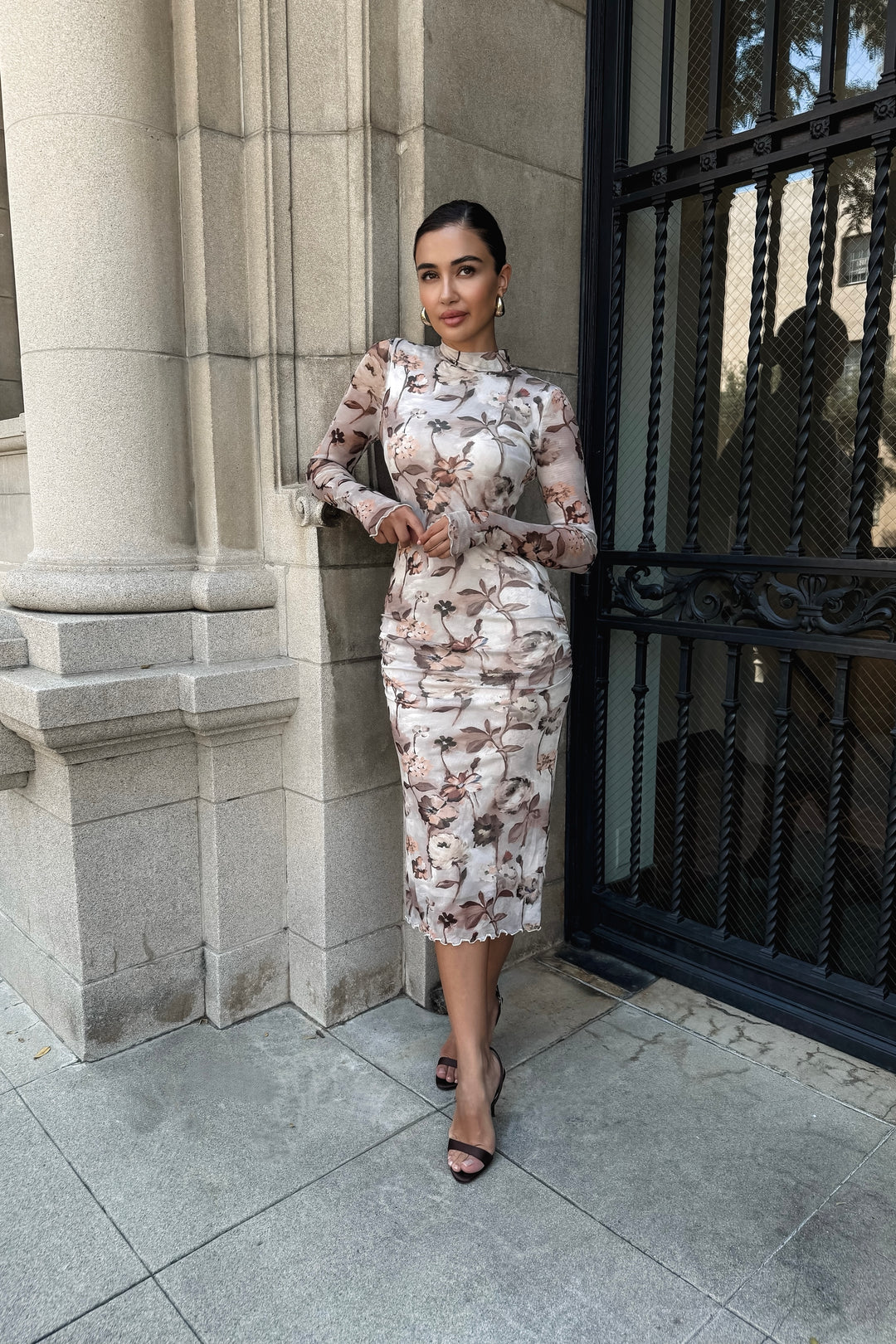 Ralphie Floral Print Dress