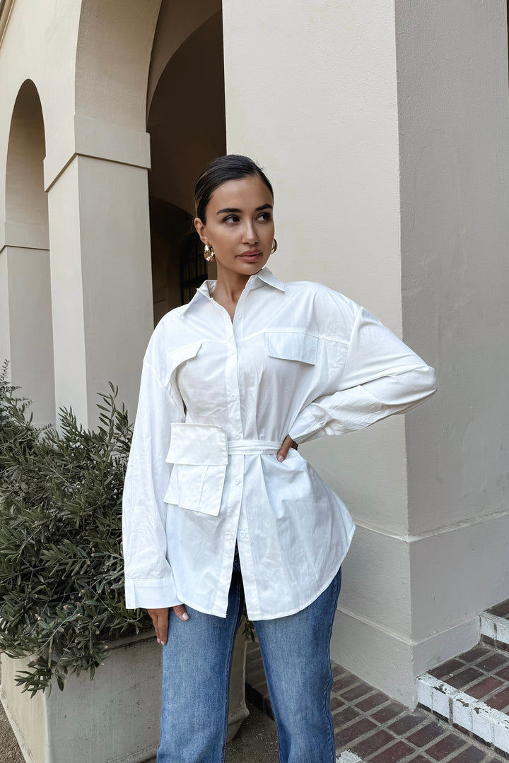 Cynthia Button Up