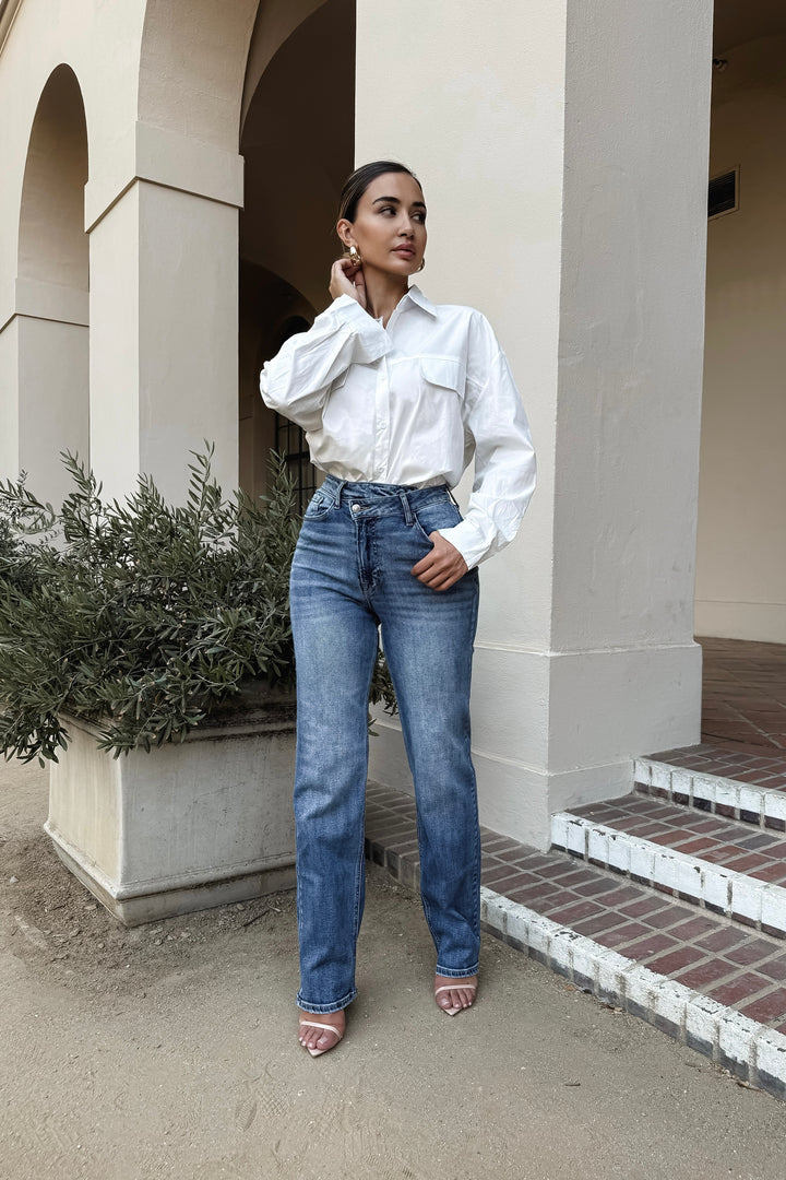 Kendra Straight Leg Jeans