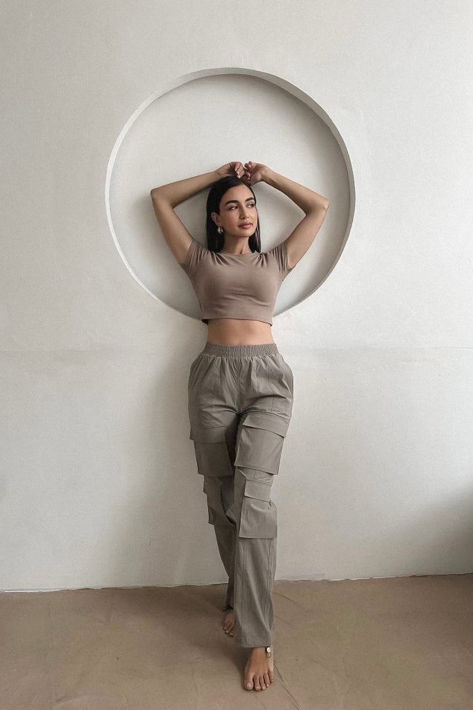 RESERVED Cargo Pants - Desert Taupe