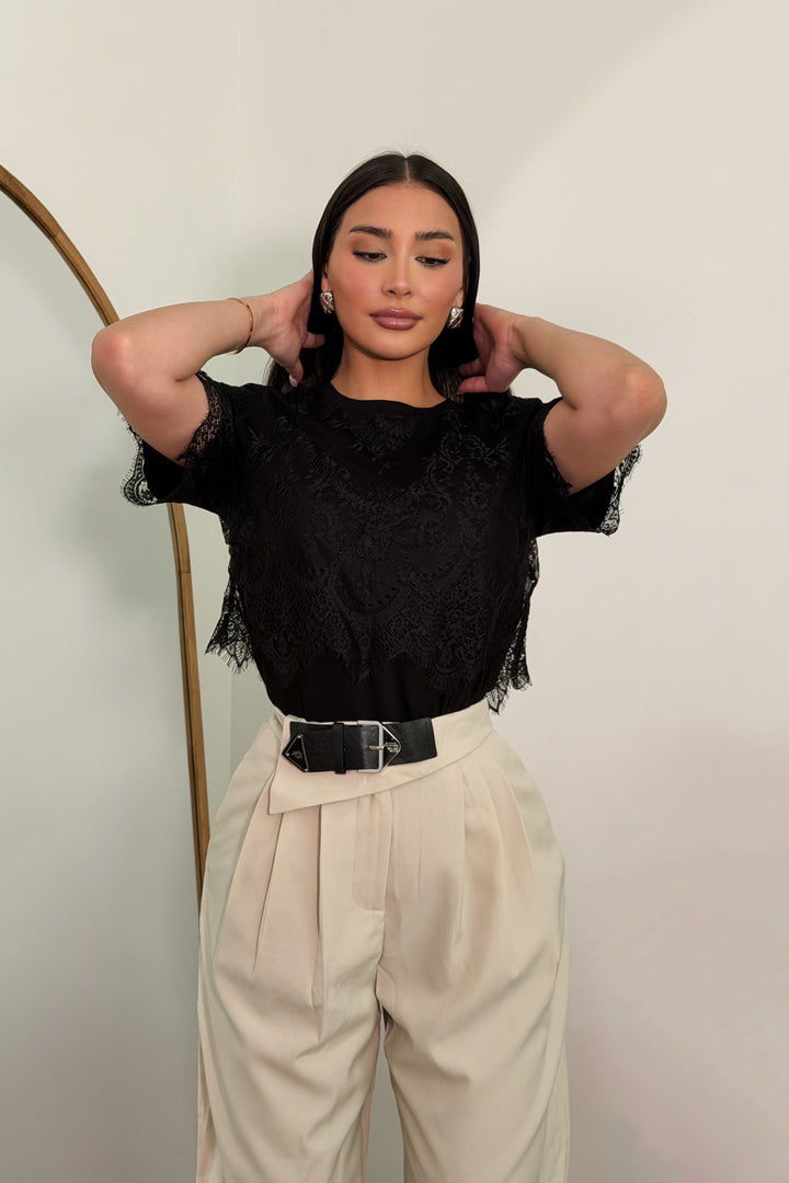 Nona Lace T-Shirt
