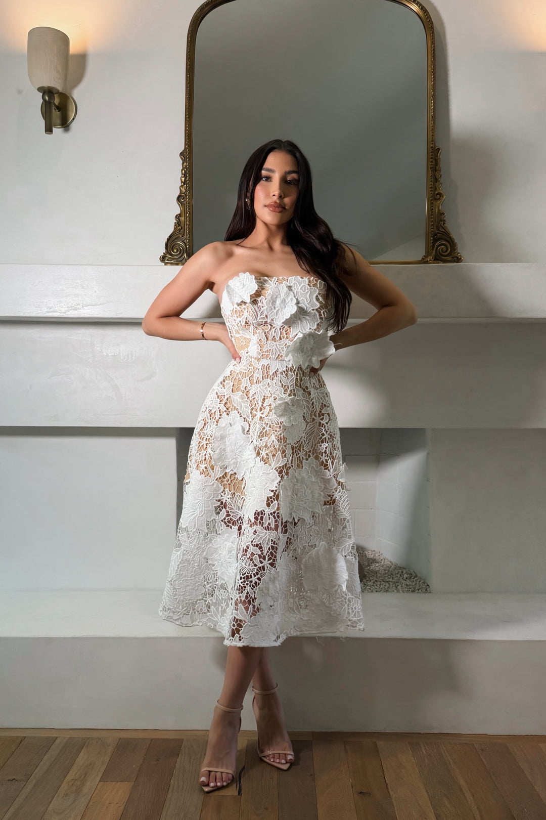 Olivia Crochet Dress