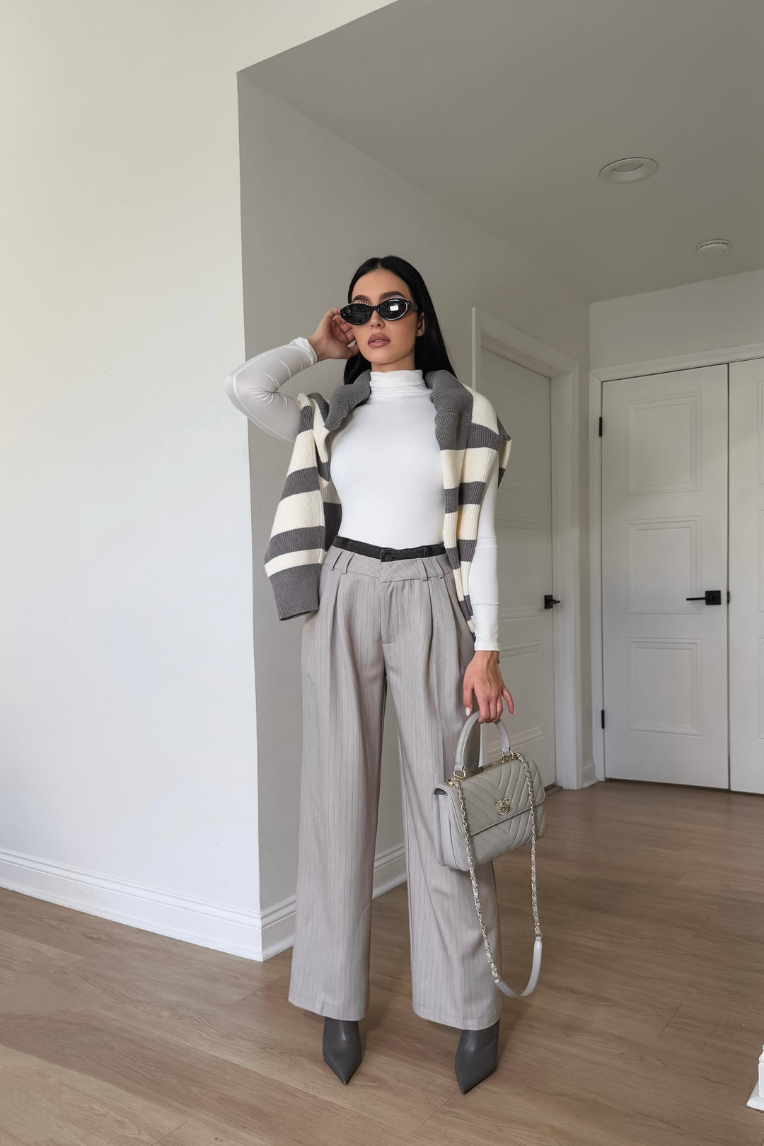 Hennie Stripe Trousers