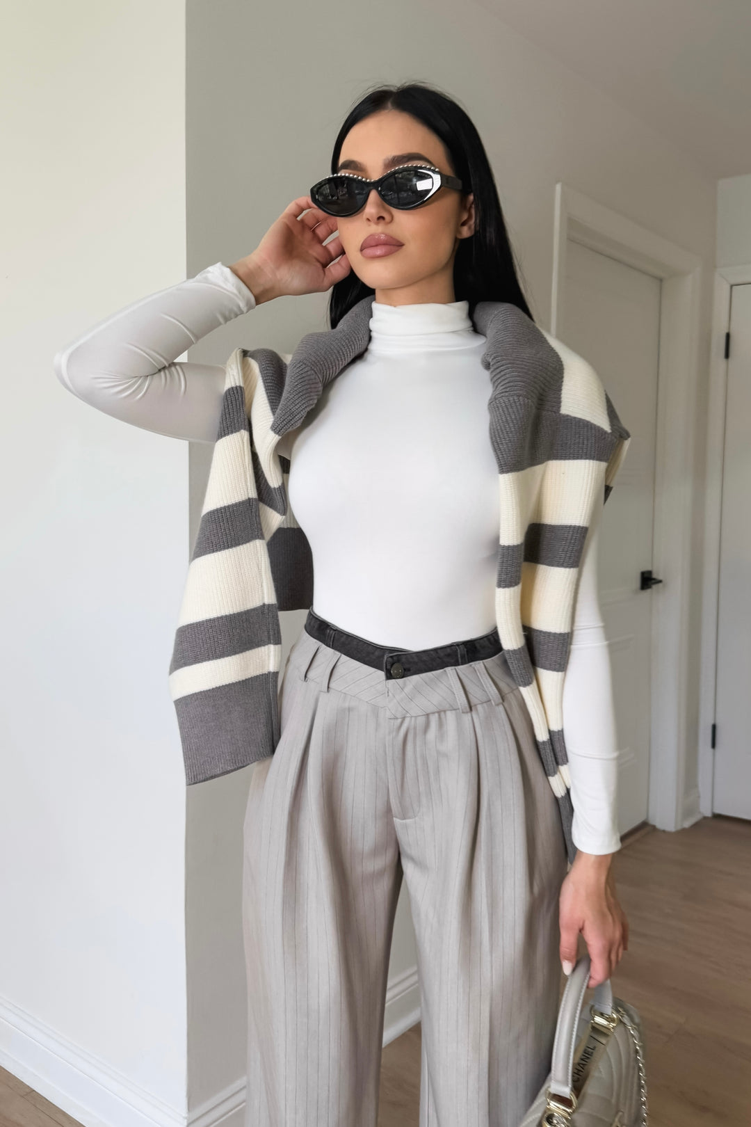 Hennie Stripe Trousers