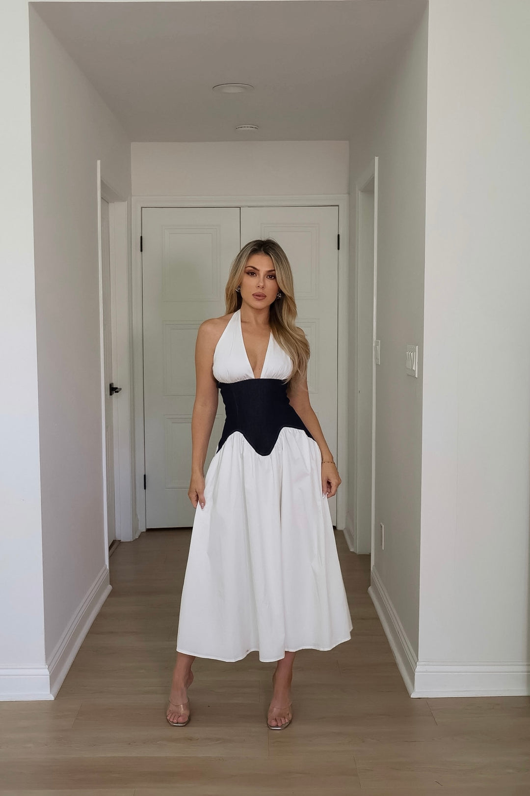 Sheila Denim Corset Dress