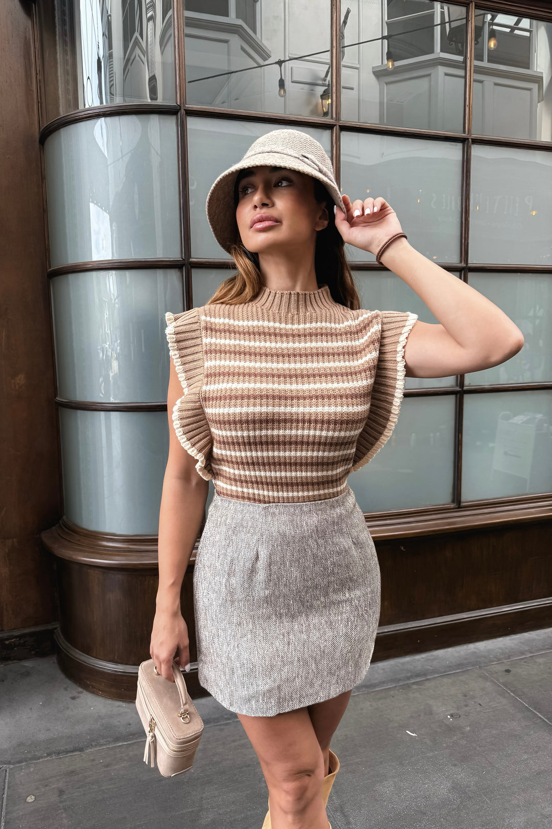 Lina Tweed Skirt