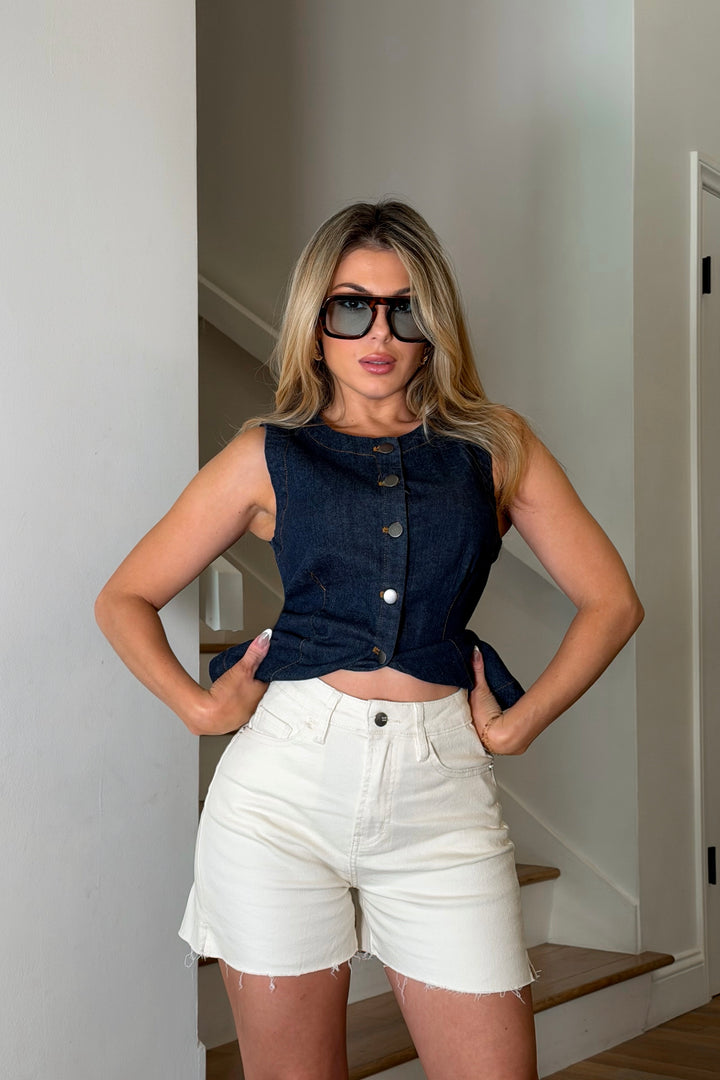 Maria Denim Shorts