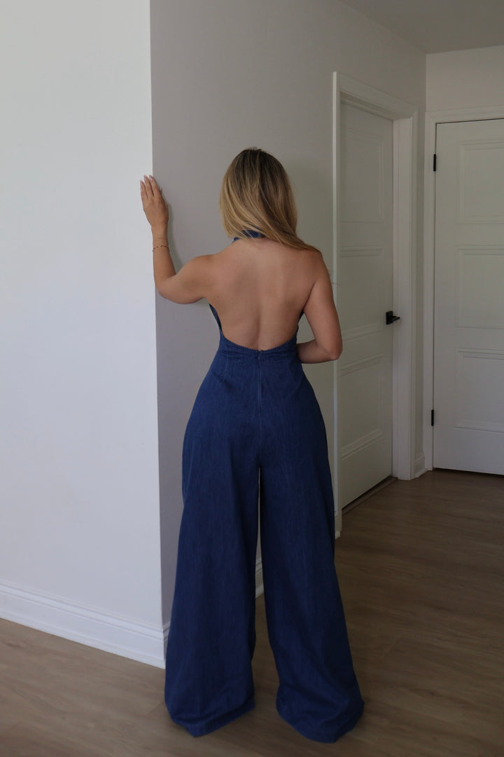 Lyss Open Back Jumpsuit