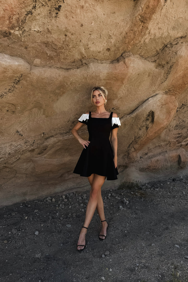 Trina Pleated Dress
