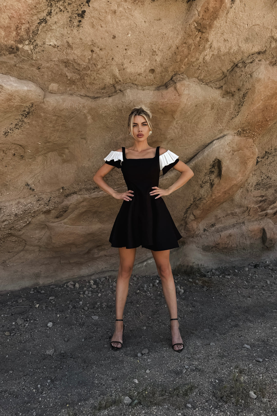 Trina Pleated Dress