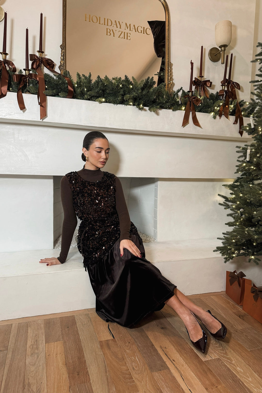 Jenissa Sequin Dress