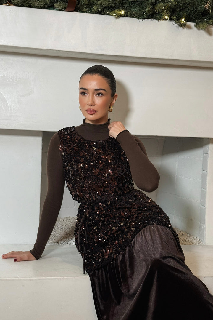 Jenissa Sequin Dress