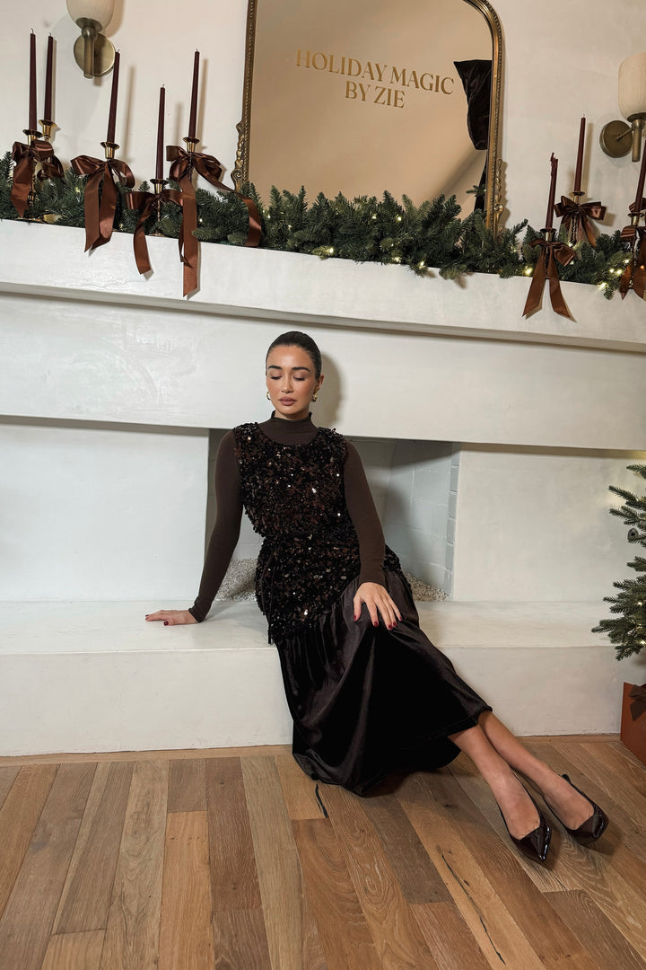 Jenissa Sequin Dress