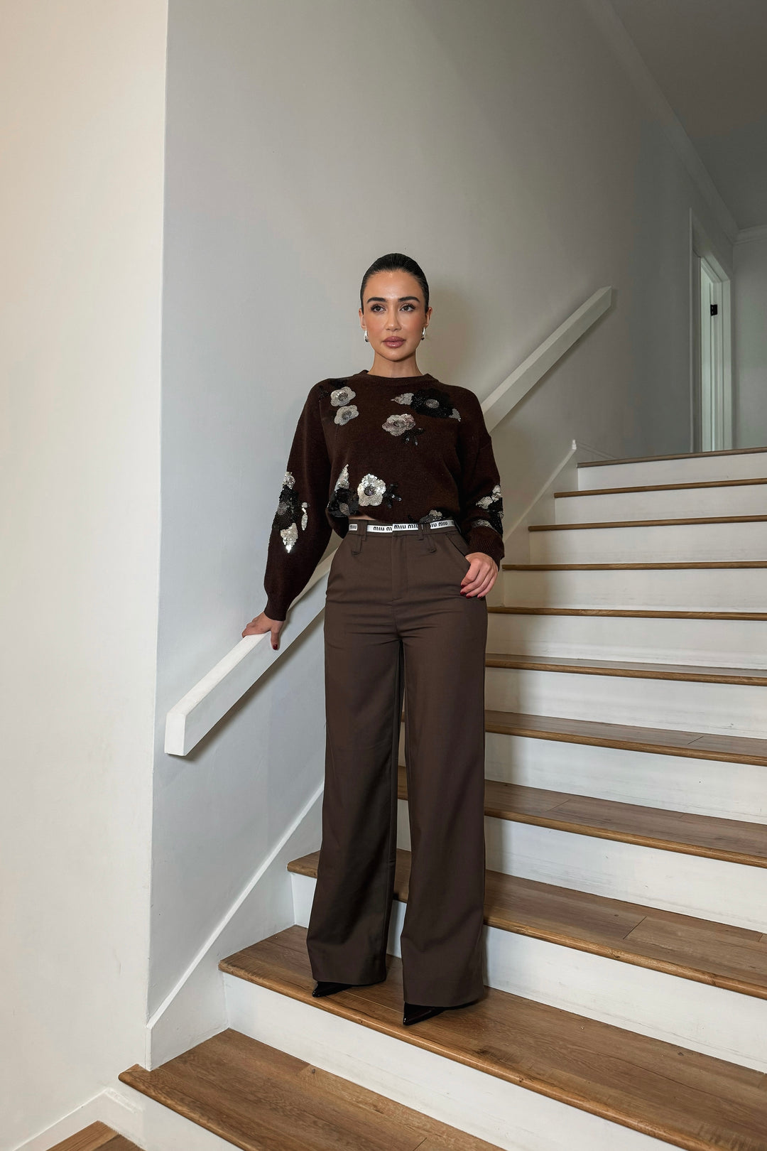 Nancy Sequin Sweater