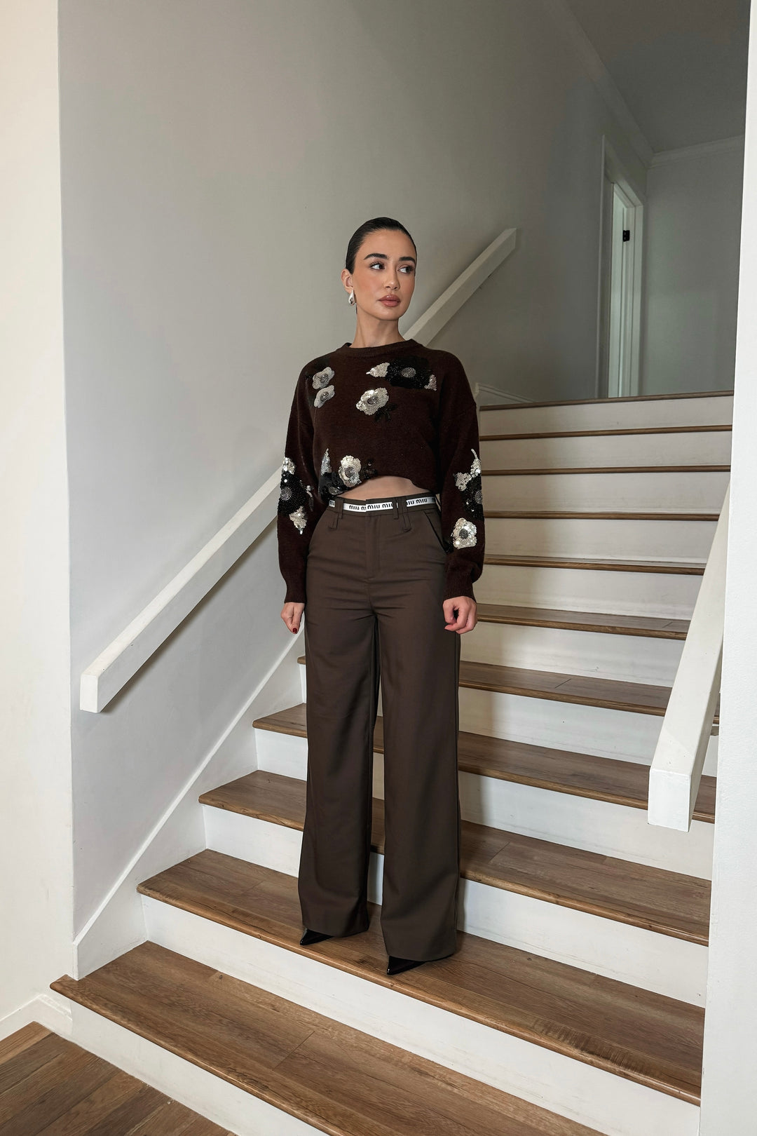 Nancy Sequin Sweater