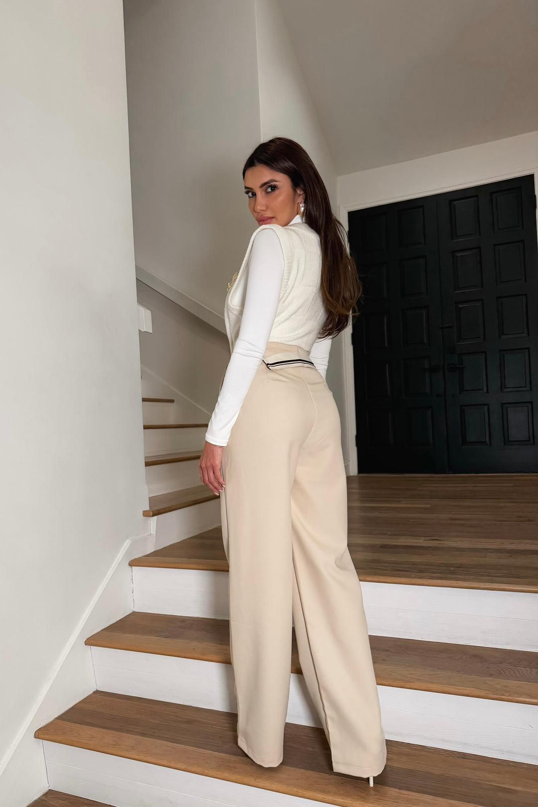 Charlotte Trousers - Ivory