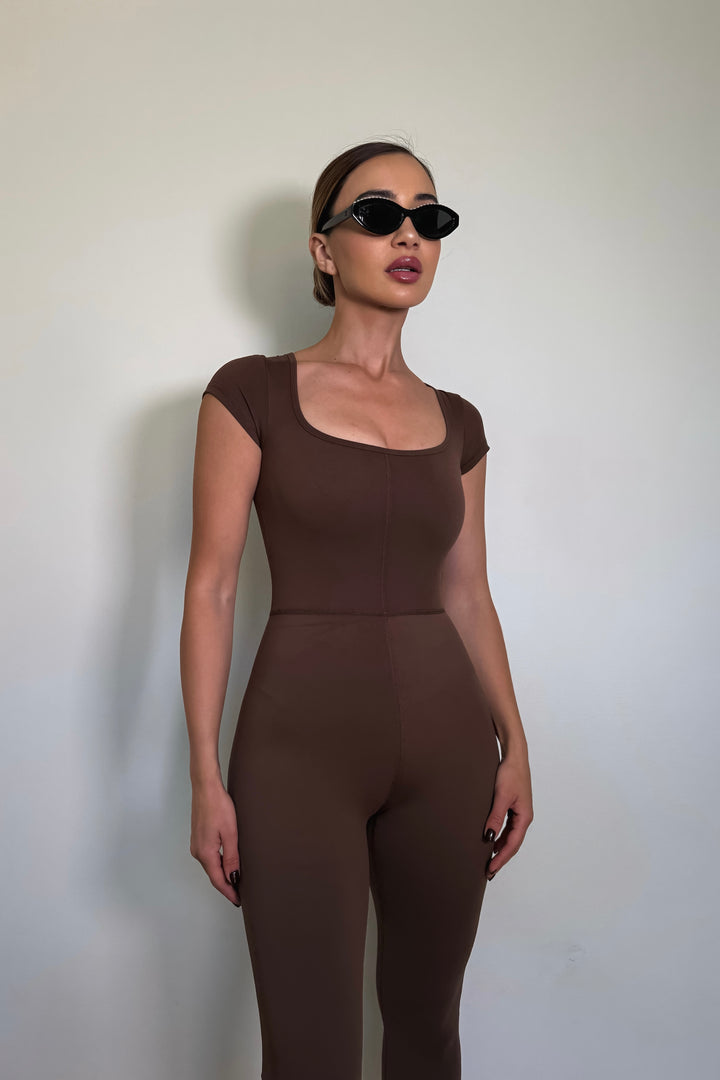 Kylie Jumpsuit - Brown