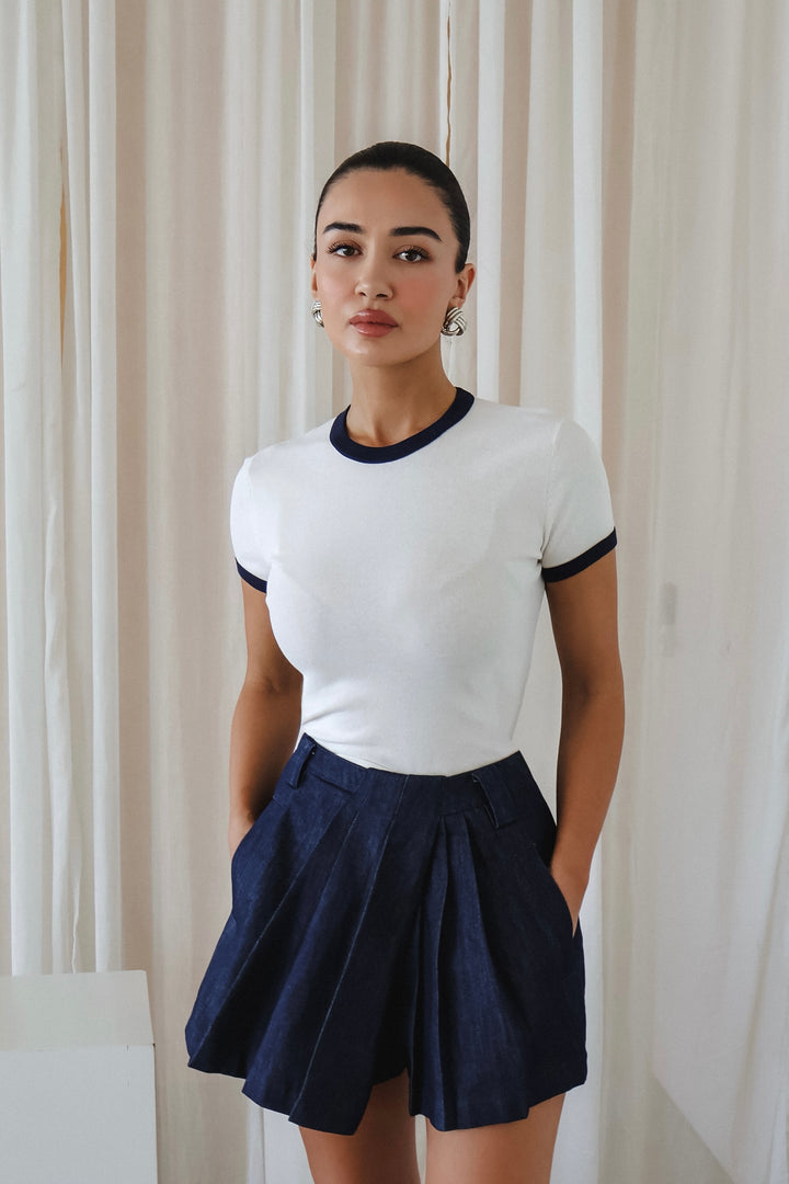 Valerie Denim Skort