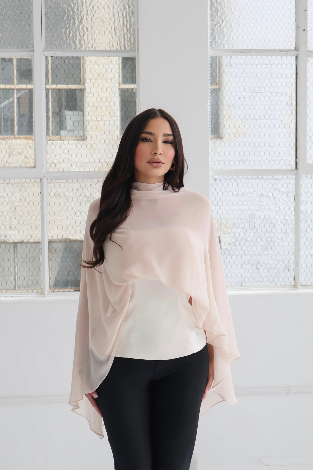Peon Cape Satin Corset