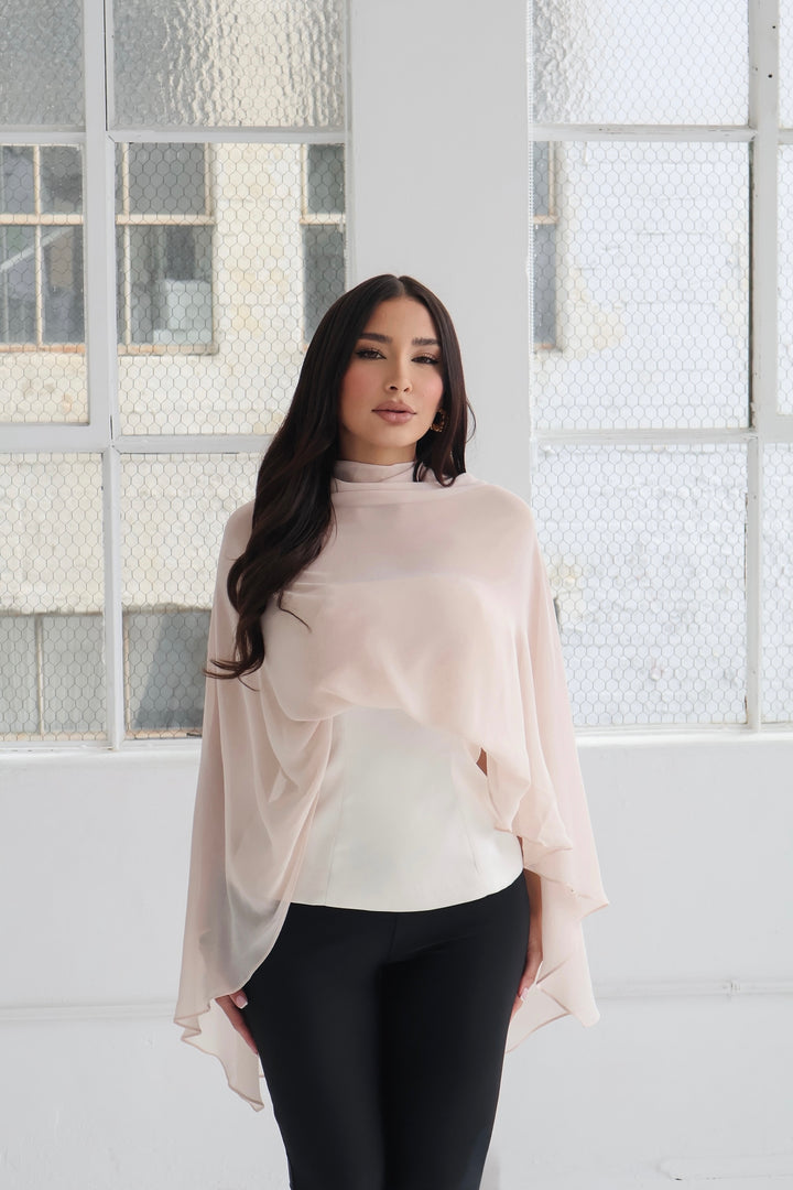 Peon Cape Satin Corset