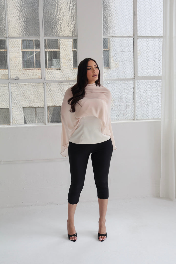 Peon Cape Satin Corset
