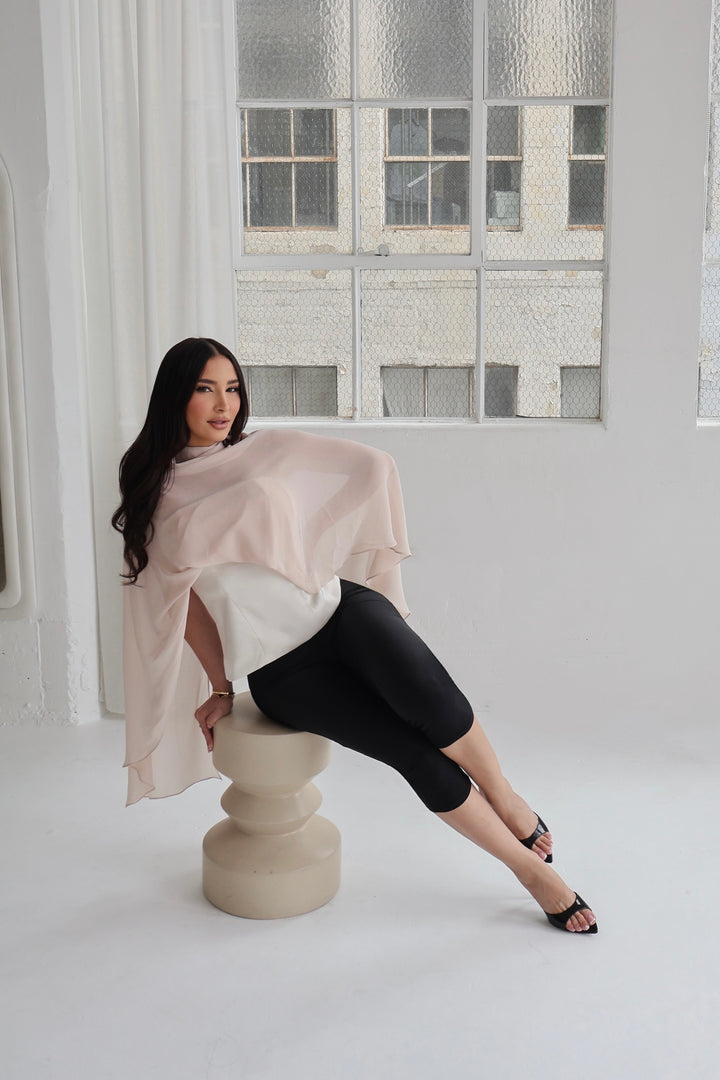 Peon Cape Satin Corset