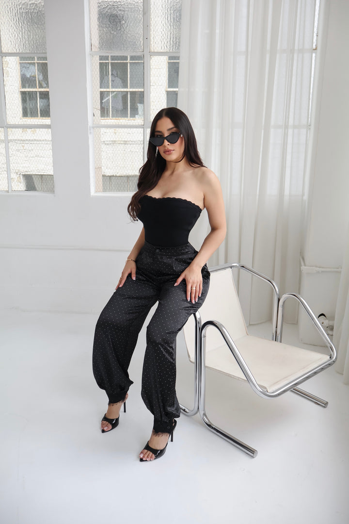 Darla Polkadot Parachute Pants