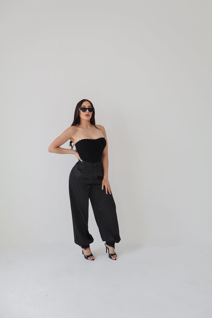 Darla Polkadot Parachute Pants