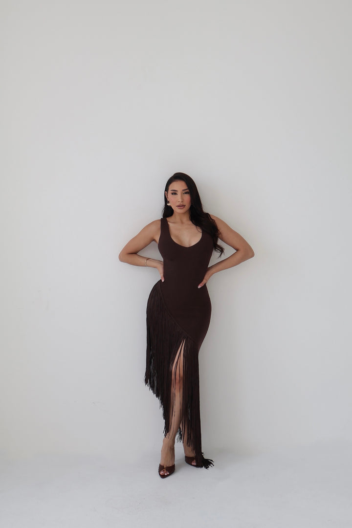 Cindy Fringe Dress