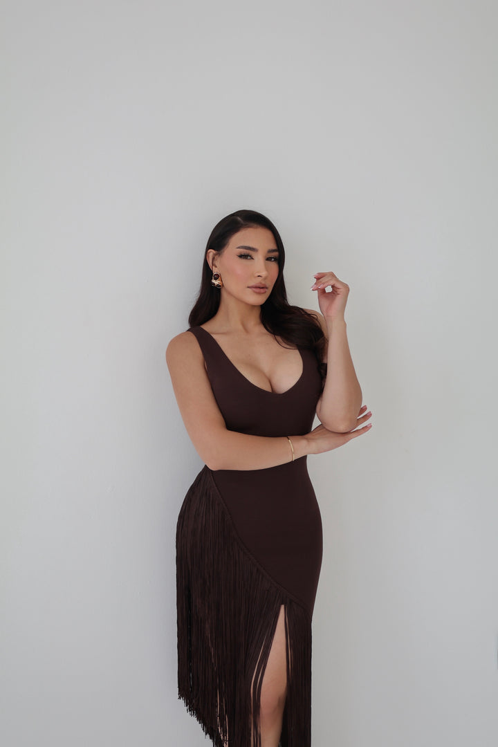 Cindy Fringe Dress