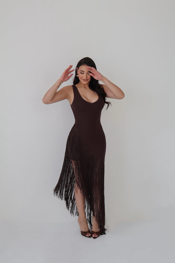 Cindy Fringe Dress