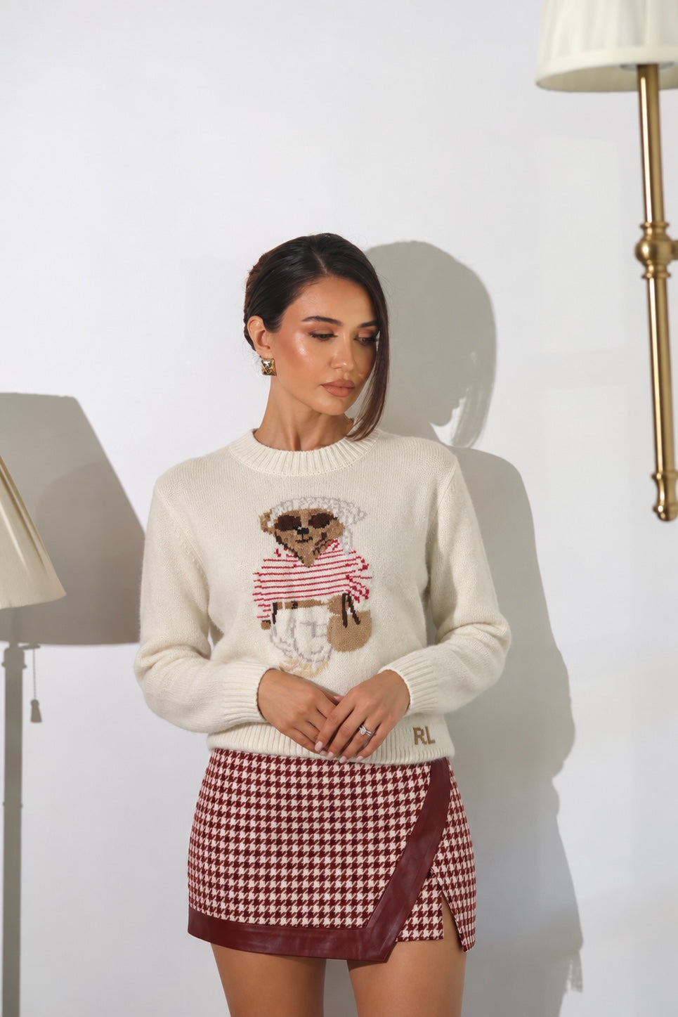 Ralphie Knit Sweater - Cream