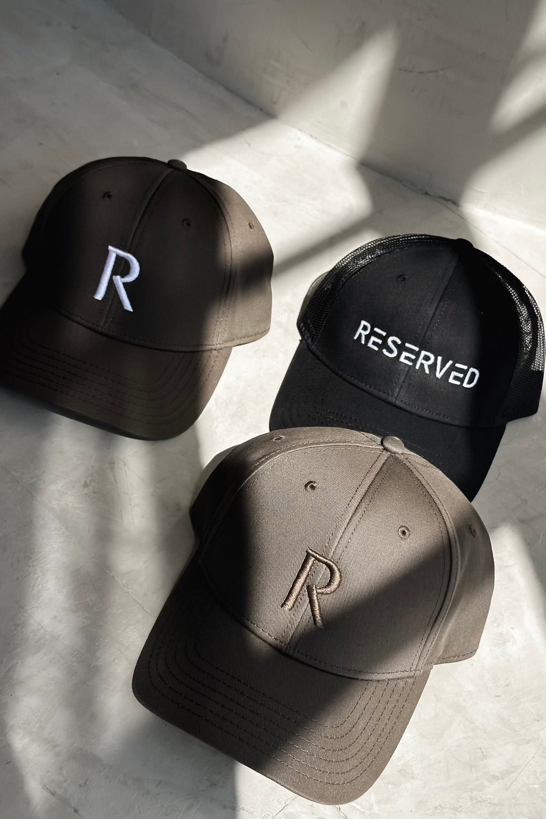 RESERVED 'R' Cap