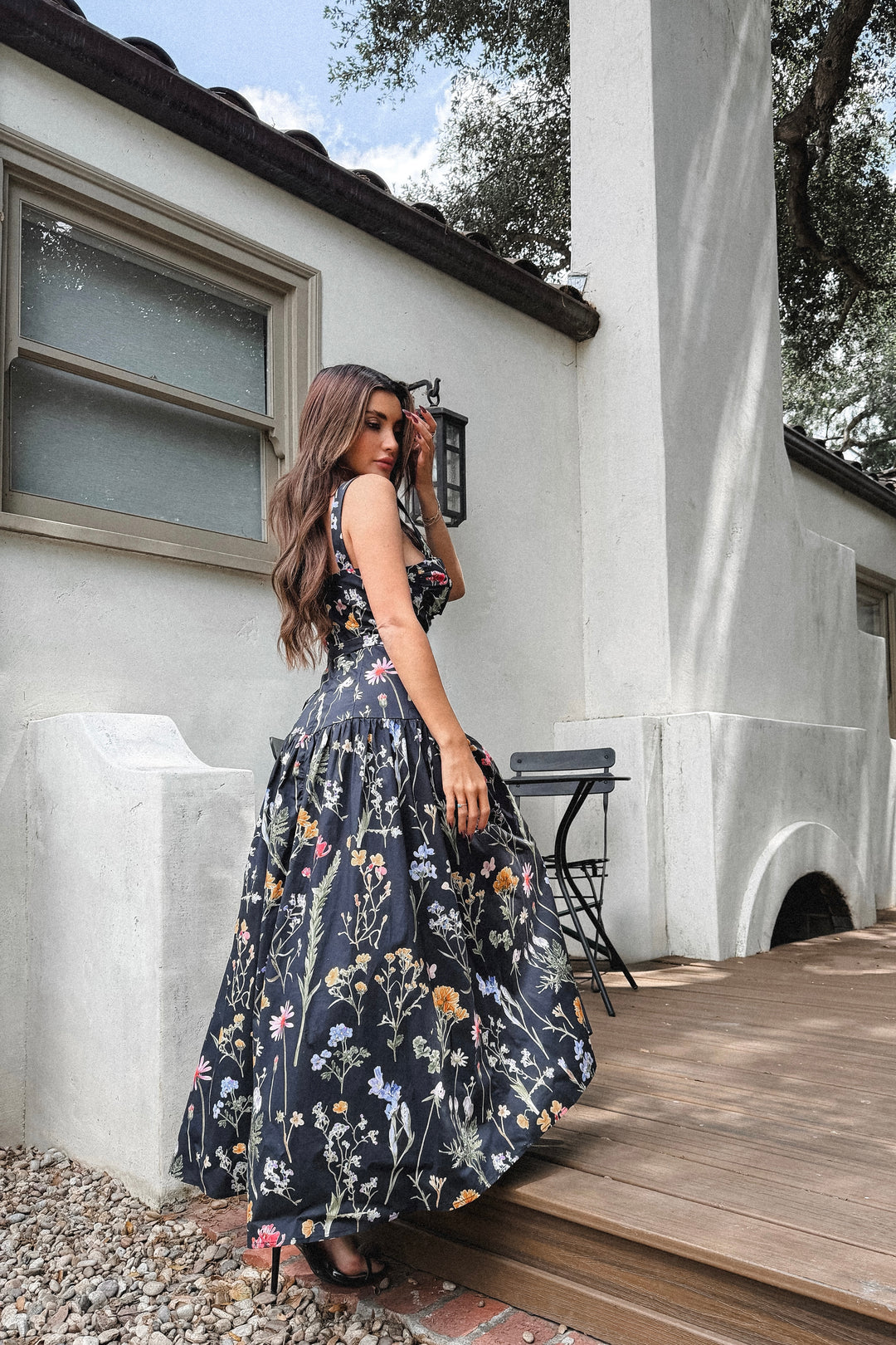 Lisette Flower Maxi Dress