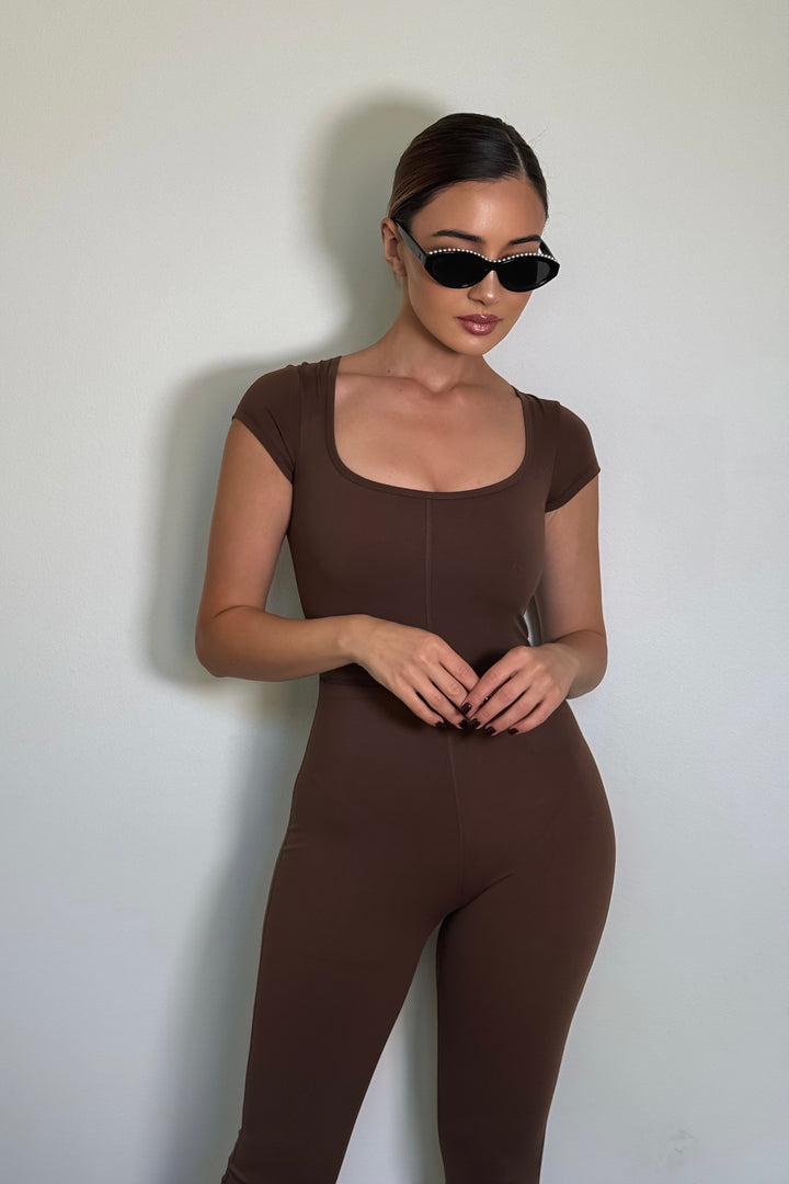 Kylie Jumpsuit - Brown