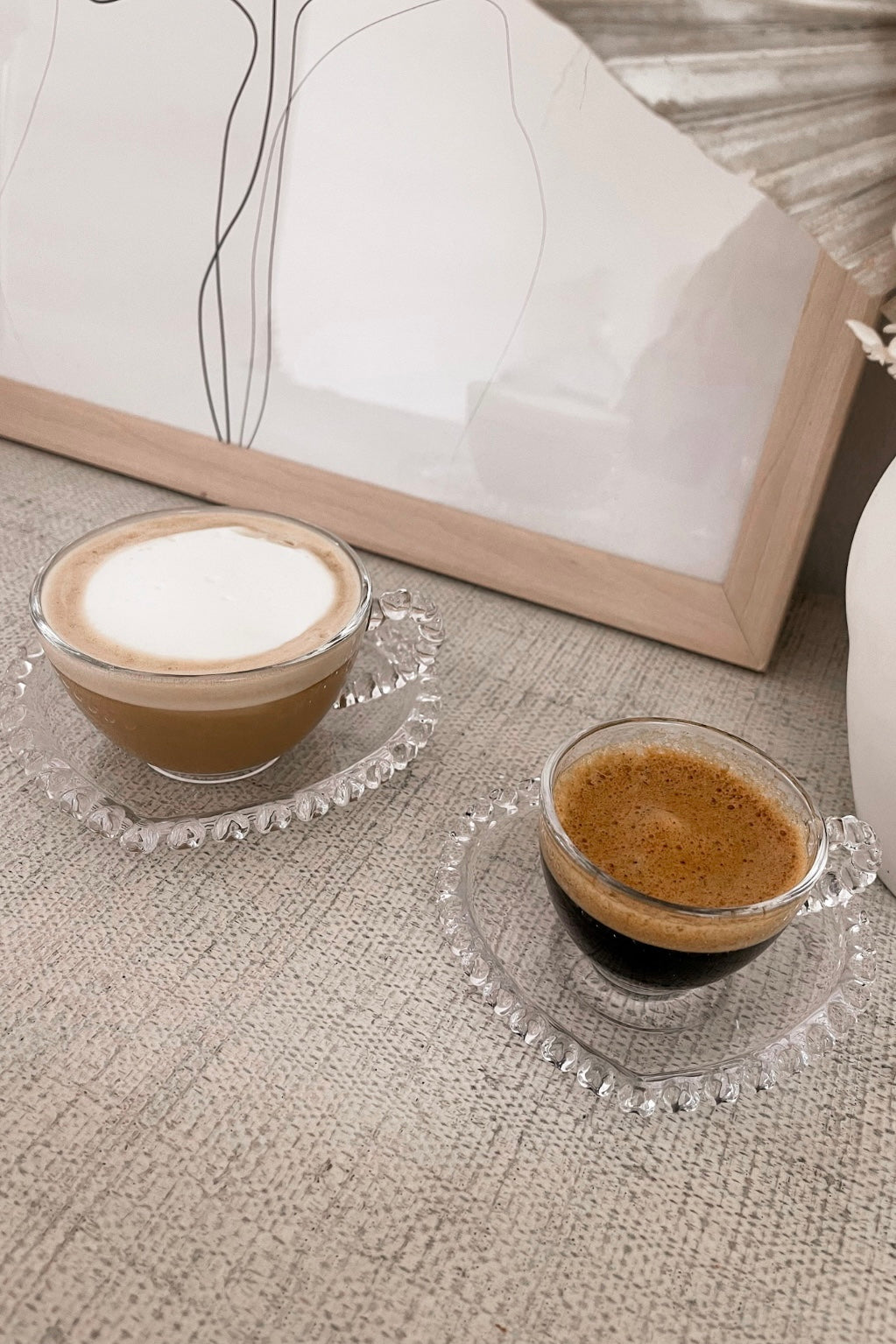 I Heart Coffee Cup + Plate Set