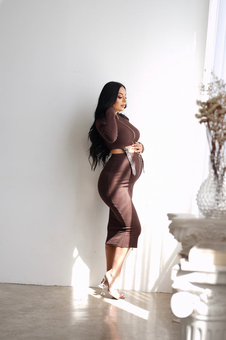 Femi 2-Piece Skirt Set - Maternity Collection