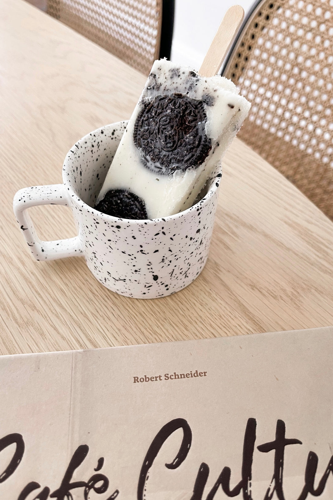 White + Black Dalmatian Mug