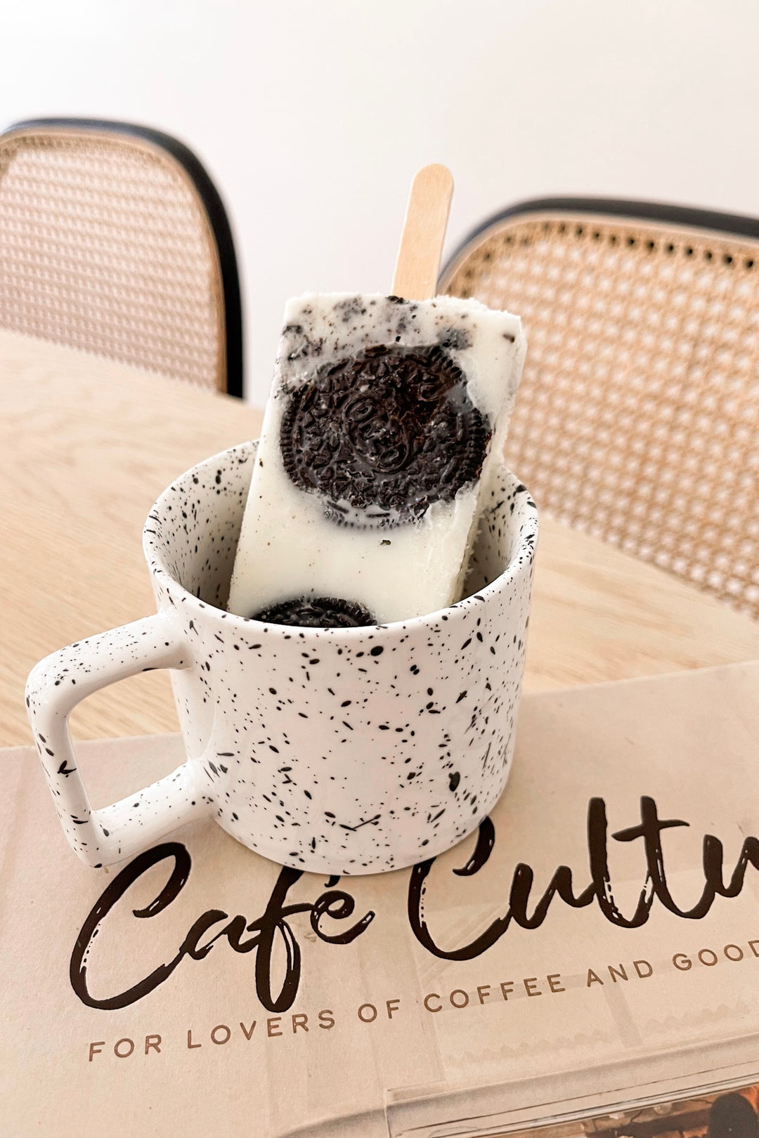 White + Black Dalmatian Mug