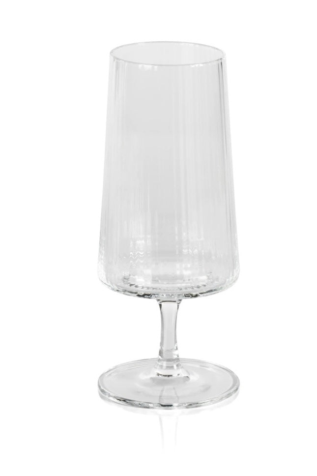 Glass Ripple Drinkware