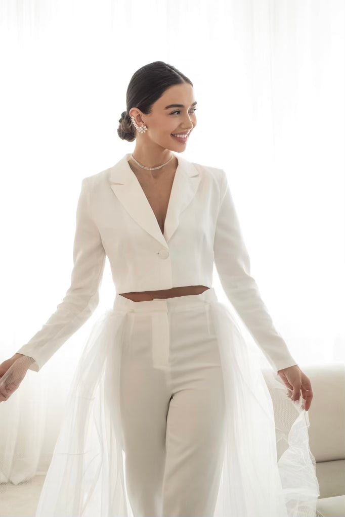 White tutu skirt jumpsuit hot sale