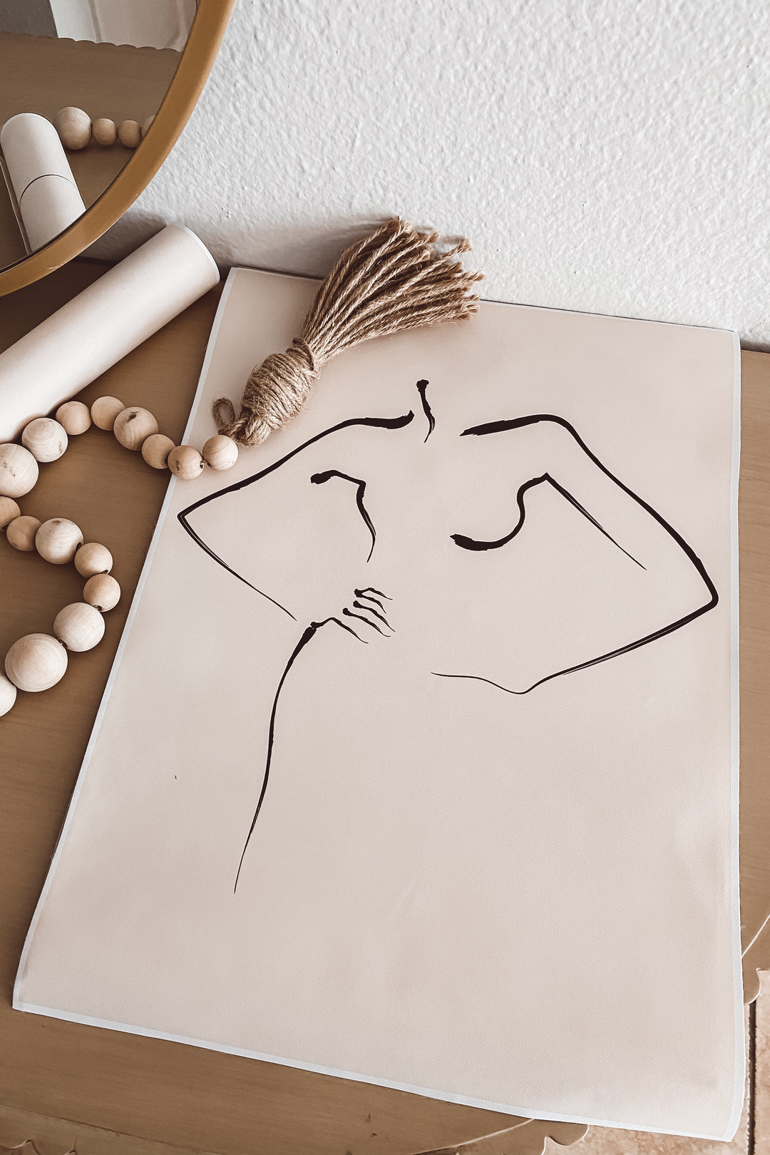 Body Shape Canvas Print