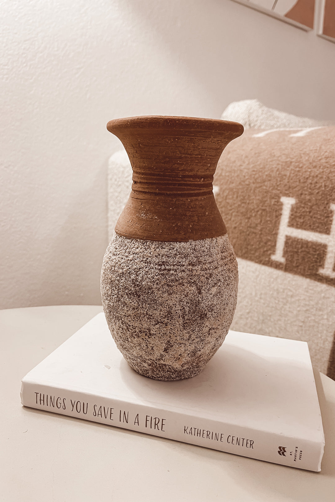 Small Sand Trim Vase