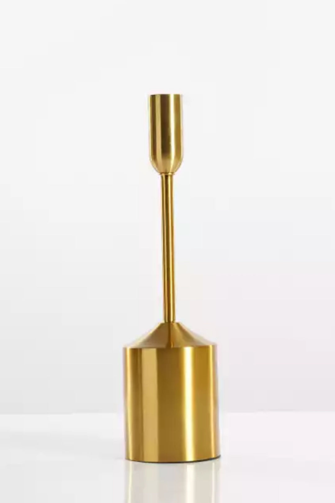 Modern Gold Candle Holder