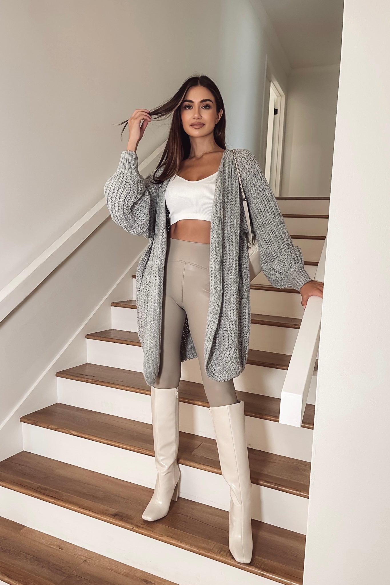 Elle hot sale cardigan sweater