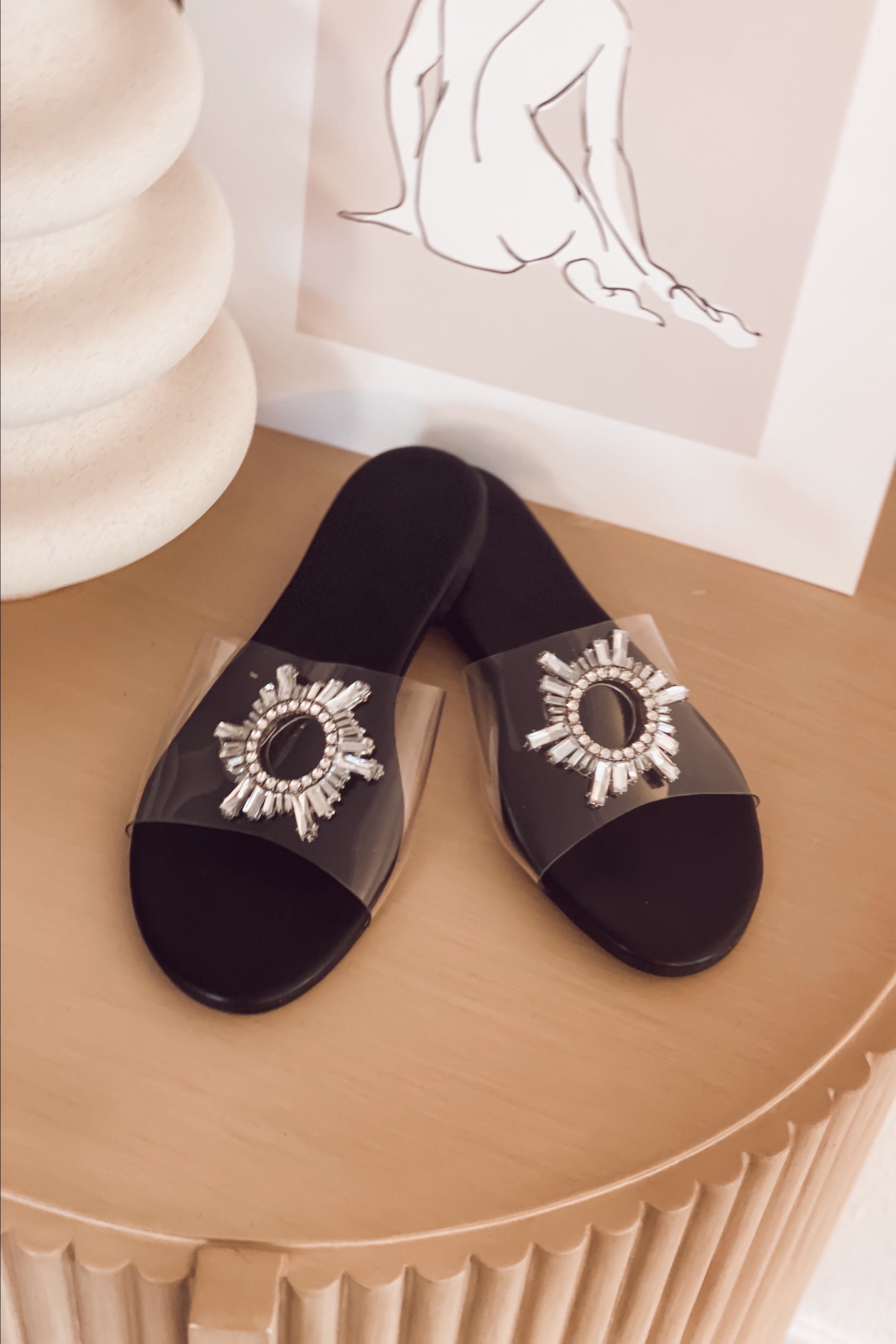 Crystal 2025 clear sandals